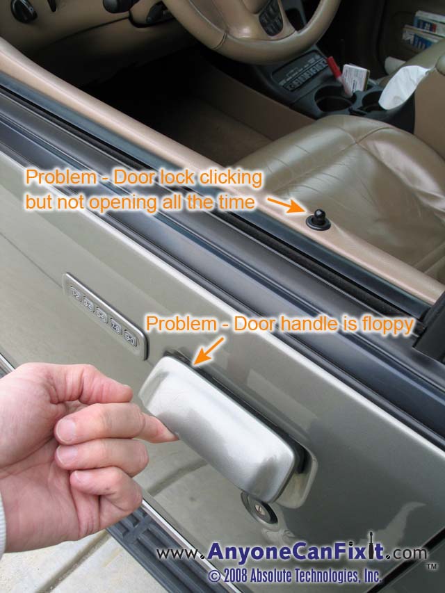 2003 Ford explorer door lock problems